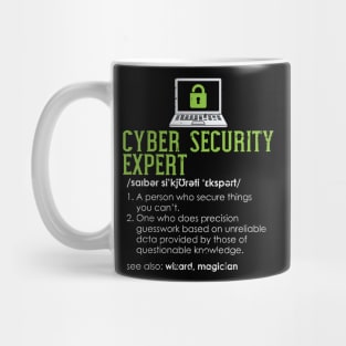 Cyber Security Definition Mug